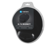 Natec PODKŁADKA POD MYSZ MARMOT CZARNA ŻELOWA - 1470198 - zdjęcie 4